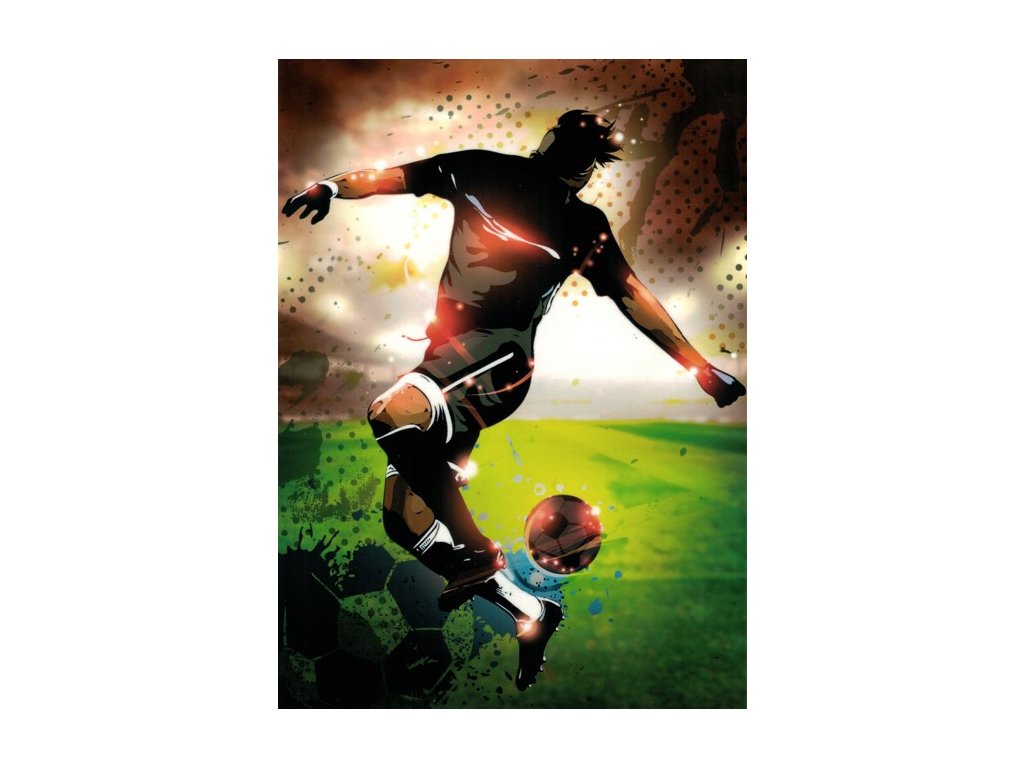 Pohlednice Fotbalista