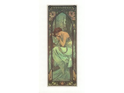 Pohlednice A. Mucha - Time