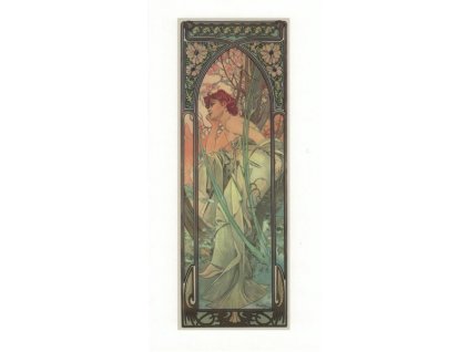 Pohlednice A. Mucha - Evening