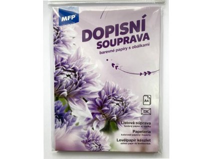 Dopisní sada Květiny 1