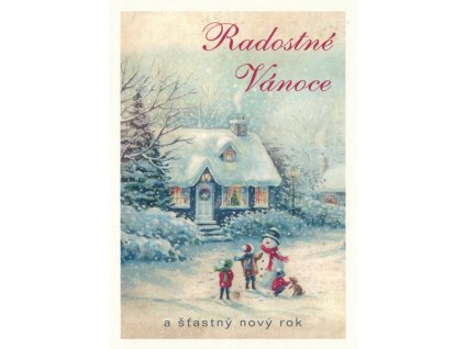 Pohlednice Radostné vánoce