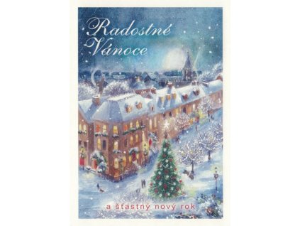 Pohlednice Vánoční městečko