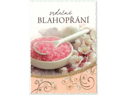 Pohlednice Srdečné blahopřání