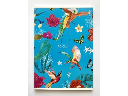 Sešit A5 Exotic - ptáci