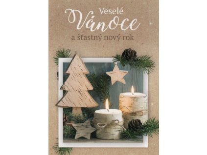 Pohlednice Vánoční svíčky