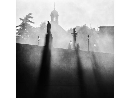 Pohlednice Praha - Mostecké sochy
