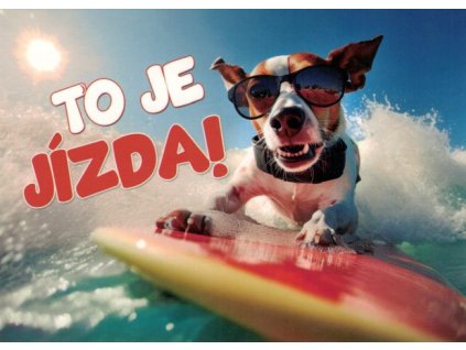 Pohlednice To je jízda!