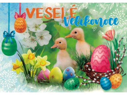 Pohlednice Veselé Velikonoce 130