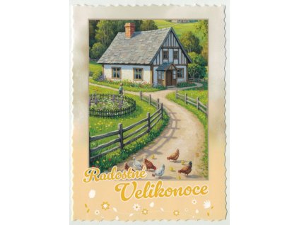 Pohlednice Velikonoční 121