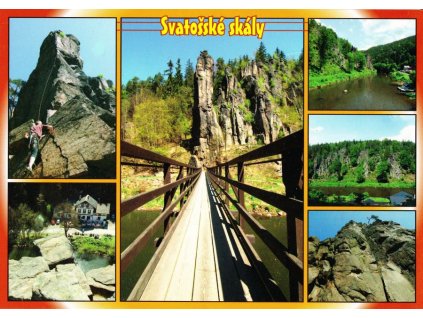 Pohlednice Svatošské skály
