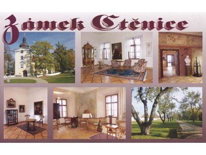 Pohlednice Zámek Ctěnice 2