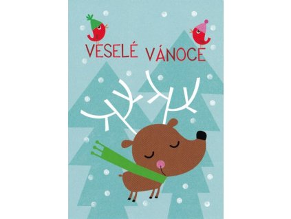 Pohlednice Vánoční sobík