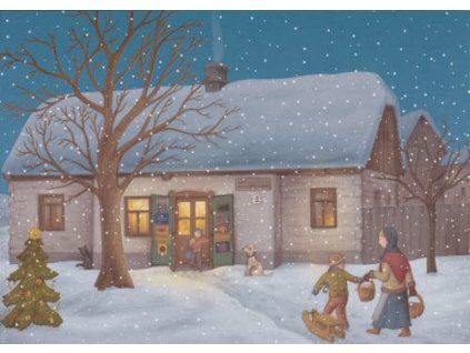 Pohlednice Kouzelné Vánoce