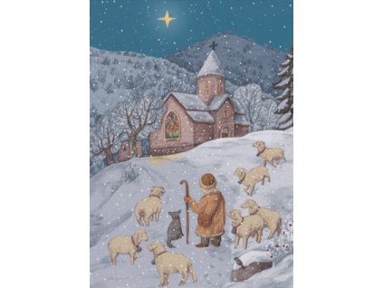 Pohlednice Vánoční 4