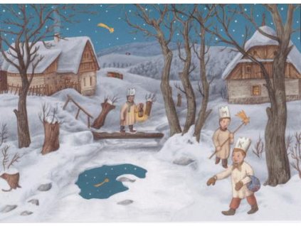 Pohlednice Vánoční 8