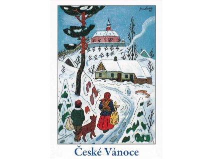 Pohlednice Vánoční Josef Lada 6