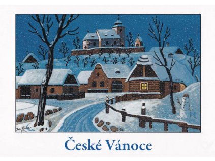 Pohlednice Vánoční Josef Lada 13