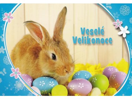Pohlednice Velikonoční králíček 9