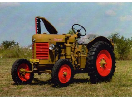Pohlednice traktor Zetor 15