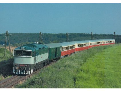 Pohlednice Motorová lokomotiva
