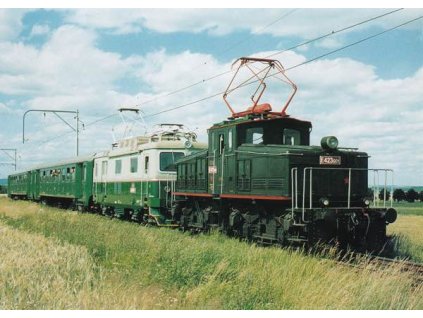 Pohlednice Elektrické lokomotivy