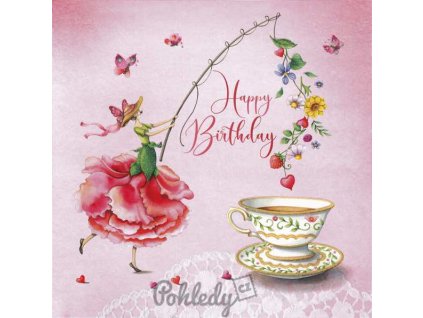 Pohlednice Happy Birthday