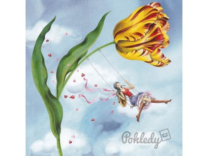 Pohlednice Tulipánová
