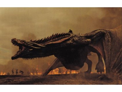 Pohlednice Game of Thrones - Drogon
