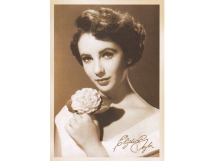 Pohlednice Elizabeth Taylor