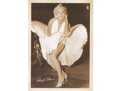 Pohlednice Marilyn Monroe