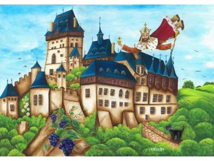 Pohlednice Hrad Karlštejn