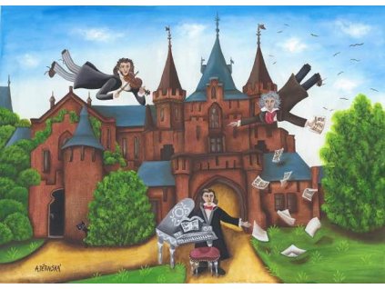 Pohlednice Zámek Hradec nad Moravicí