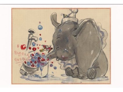 Pohlednice Dumbo 7