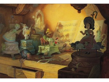 Pohlednice Pinocchio 7