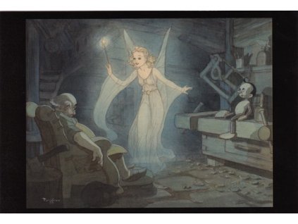Pohlednice Pinocchio 8