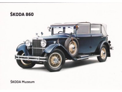 Pohlednice Škoda 860