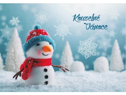 Pohlednice Kouzelné Vánoce