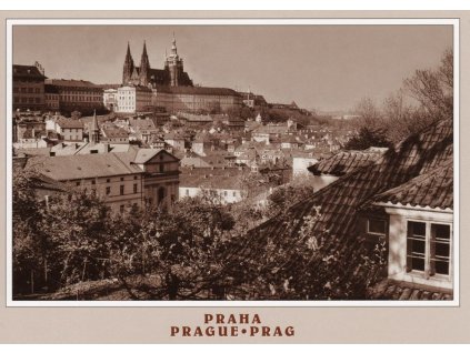 Pohlednice Praha Hradčany