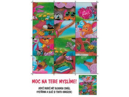 Pohlednice Puzzle 6