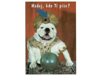Pohlednice Hádej, kdo Ti píše?