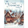 Pohlednice vánoční Domečky