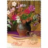 Pohlednice Květiny přání 8