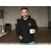 heathered pullover hoodie mockup featuring a bearded man 28740