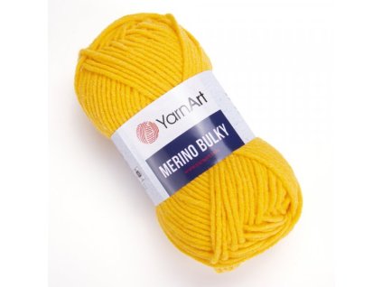 Merino Bulky - 586 Žlutá