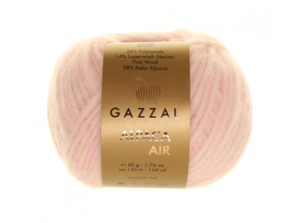 Příze Alpaca Air - 82 Světle růžová