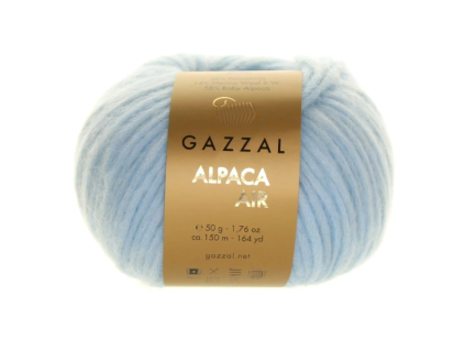 Příze Alpaca Air - 111 Světle modrá