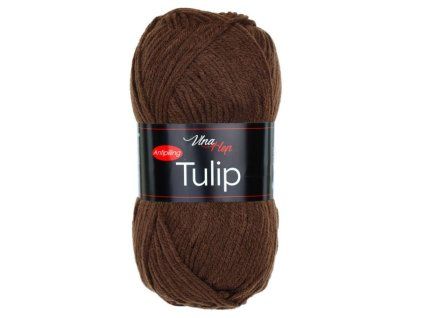 tulip tmavě hnědá