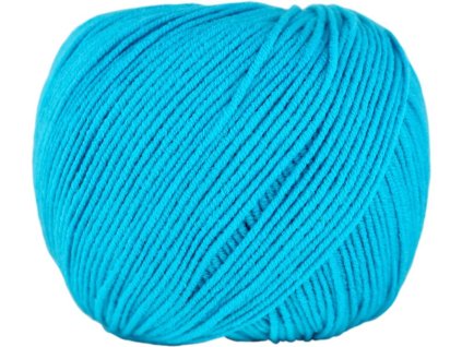 Příze JEANS - 8124 Tyrkysová