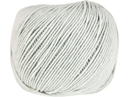 Příze JEANS - 8230 Světle šedá