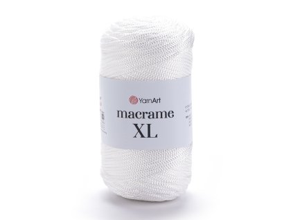 Macrame XL - 154 Bílá